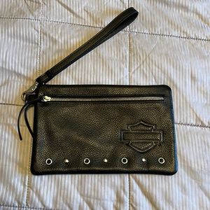 New Harley-Davidson flat wristlet